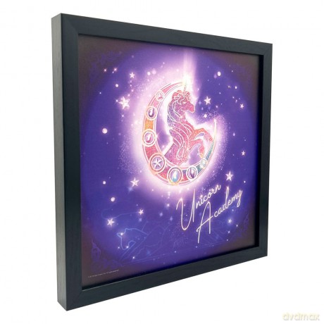 Unicorn Academy Canvas Poster Logo (With Light)