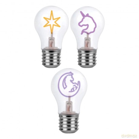 Unicorn Academy LED Bulb Lights Assortment (12)