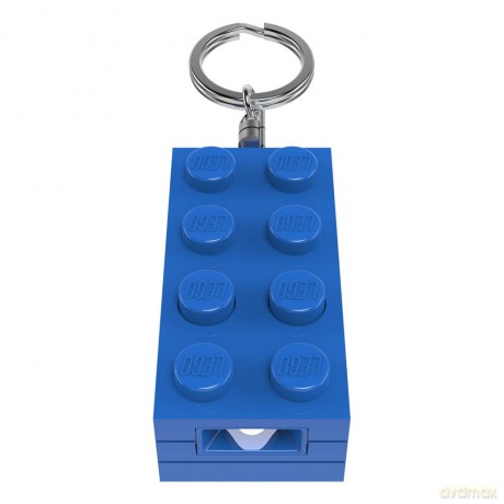 LEGO Minifigures Light-Up Keychain Stone blue 8 cm