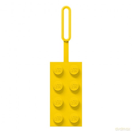 LEGO Luggage tag Yellow 10 cm