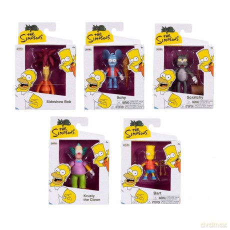 Simpsons Mini Figure Wave 2 7 cm Assortment (8)