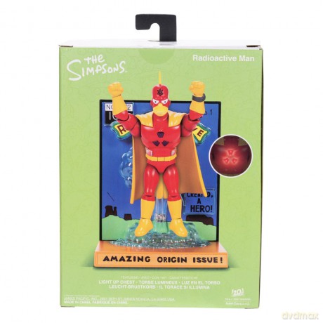 Simpsons Premium Action Figure Radioactive Man 13 cm