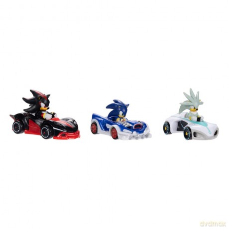 Sonic - The Hedgehog Diecast Vehicles 1/64 Wave 7 Assortment (4)