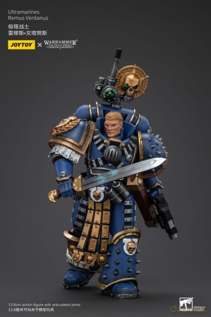 Warhammer The Horus Heresy Action Figure 1/18 Ultramarines Remus Ventanus 14 cm