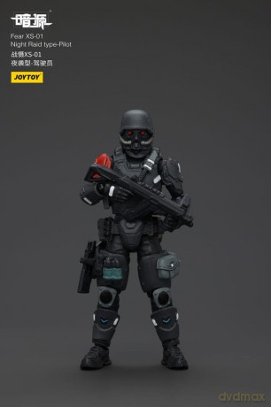 Battle For the Stars Actionfigur Fear XS-01 Night Raid type-Pilot 12 cm