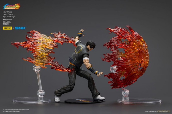 The King Of Fighters '98 Action Figure Hero Team Kyo Kusanagi 12 cm