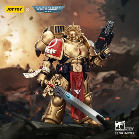 Warhammer 40,000: Combat Patrol Blood Angels Action Figure Sanguinary Guard 1 with Inferno Pistol and Encarmine Blade 20 cm