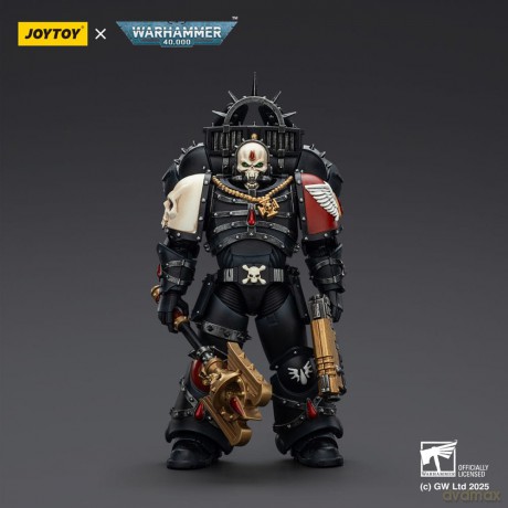 Warhammer 40,000: Combat Patrol Blood Angels Action Figure Lemartes With Jump Pack Blood Crozius and Absolver Bolt Pistol 12 cm