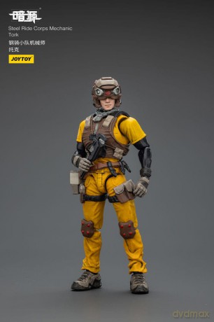 Steel Ride Corps Dark Source Action Figur Mechanic Tork 7 cm