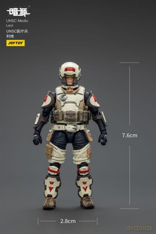 UNSC Dark Source Action Figur Medic Levi 7 cm
