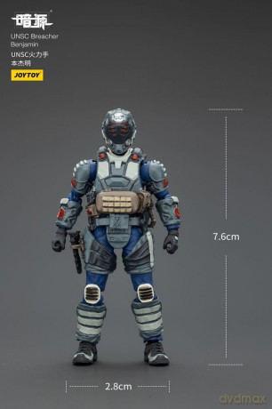 UNSC Dark Source Action Figur Breacher Benjamin 7 cm