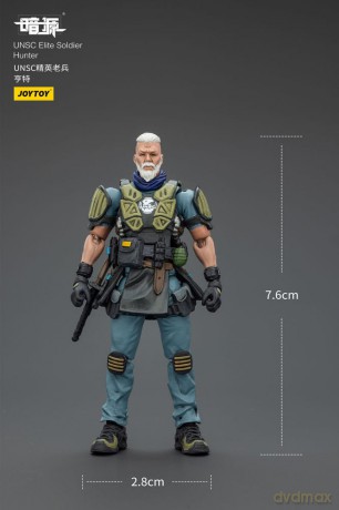 UNSC Dark Source Action Figur Elite Soldier Hunter 7 cm
