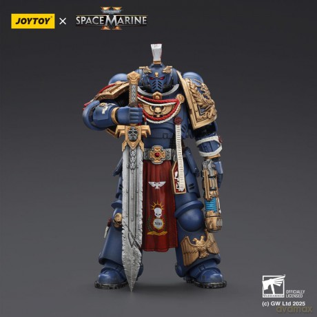 Warhammer 40,000: Space Marine 2 Action Figure Ultramarines Relic Primus Armourwith Plasma Pistol and Combat Blade 13 cm