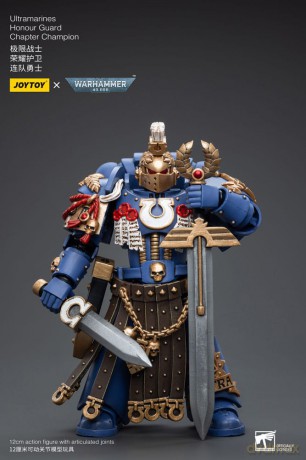 Warhammer 40k Action Figure 1/18 Ultramarines Honour Guard Chapter Champion 12 cm