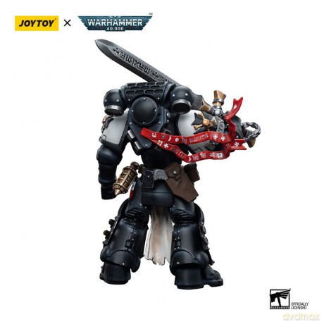 Warhammer 40k Action Figure 1/18 Black Templars Emperor's Champion Bayard's Revenge 12 cm