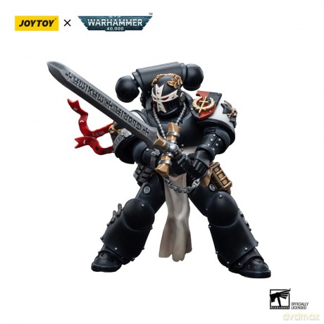 Warhammer 40k Action Figure 1/18 Black Templars Emperor's Champion Bayard's Revenge 12 cm