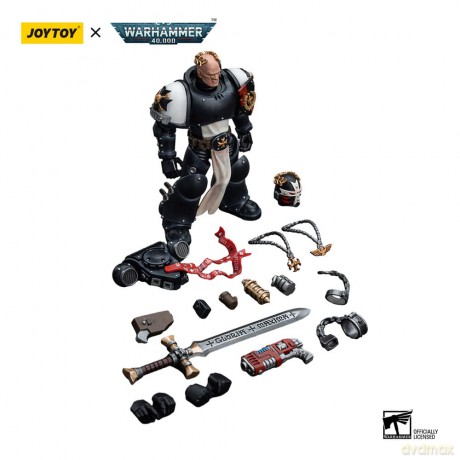 Warhammer 40k Action Figure 1/18 Black Templars Emperor's Champion Bayard's Revenge 12 cm