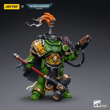Warhammer 40k Action Figure 1/18 Salamanders Captain Adrax Agatone 12 cm