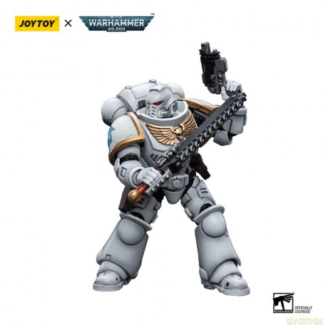 Warhammer 40k Action Figure 1/18 Space Marines White Consuls Intercessors 1 12 cm