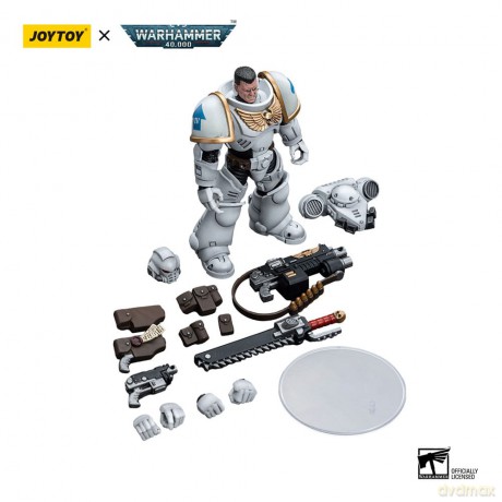 Warhammer 40k Action Figure 1/18 Space Marines White Consuls Intercessors 1 12 cm