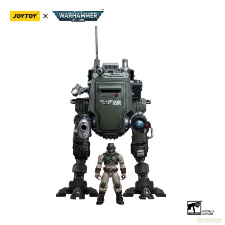 Warhammer 40k Action Figure 1/18 Astra Militarum Cadian Armoured Sentinel 12 cm