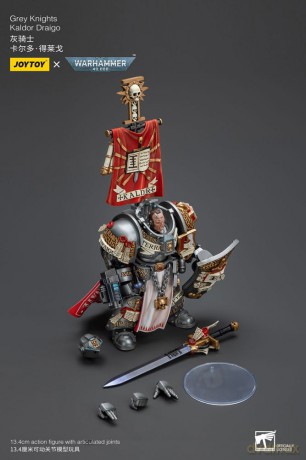 Warhammer 40k Action Figure 1/18 Grey Knights Kaldor Draigo 14 cm