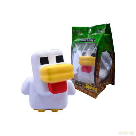 Figurka antystresowa Minecraft Mega Squishme – Kurczak 15 cm (Seria 3)