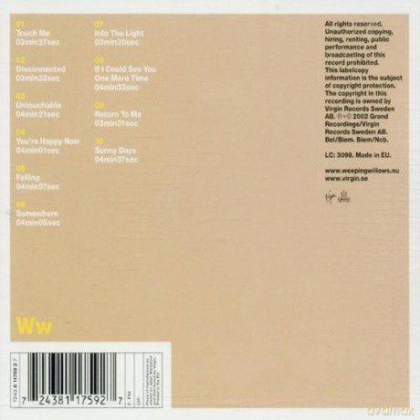 Weeping Willows: Into The Light [CD]