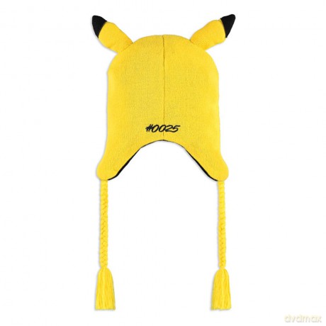 Pokemon Ski Beanie Pikachu Knitted Sherpa