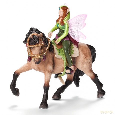 Schleich ZestawDo Jazdy Konnej Elf Leśny [ZABAWKA]