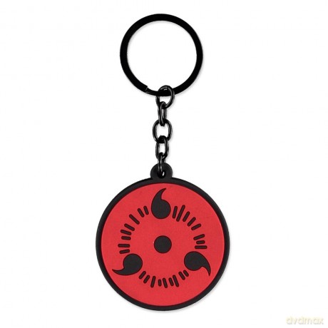 Naruto Shippuden Rubber-Keychain Sharingan