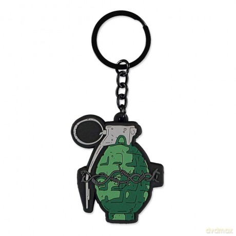 Borderlands 4 Rubber Keychain Lovebomb