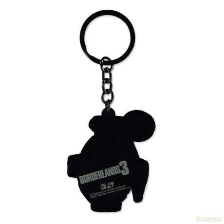Borderlands 4 Rubber Keychain Lovebomb