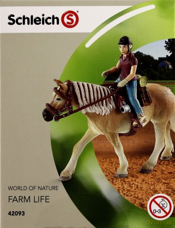 Schleich Zestaw Do Jazdy Konnej Kucyk [ZABAWKA]