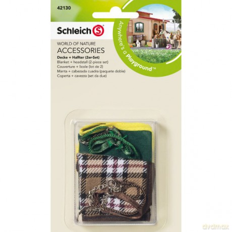 Schleich Zestaw Koc Uzda [ZABAWKA]