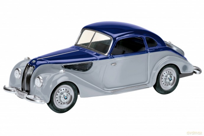 Schuco Bmw 327 Coupe (bluegrey) [ZABAWKA]