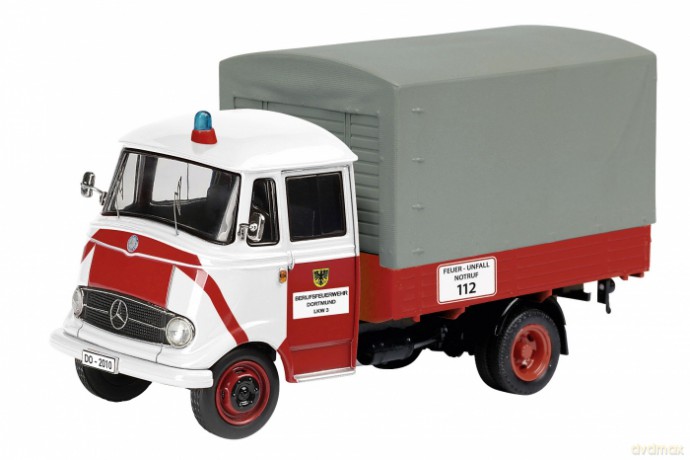 Schuco Mercedesbenz L 319 Feuerwehr [ZABAWKA]