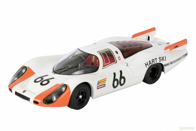 Schuco Porsche 907 Long Tail #66 Sprry [ZABAWKA]