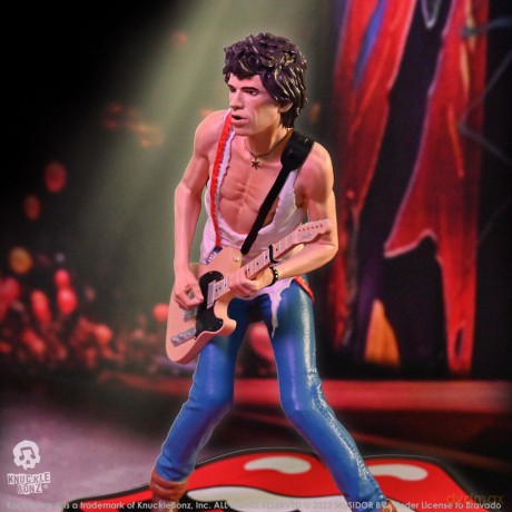 The Rolling Stones Rock Iconz Statue Keith Richards (Tattoo You Tour 1981) 22 cm