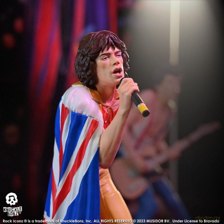 The Rolling Stones Rock Iconz Statue Mick Jagger (Tattoo You Tour 1981) 22 cm