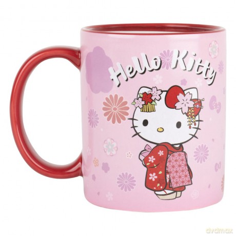Sanrio Heat Change Kubek Hello Kitty Kimono 320 ml