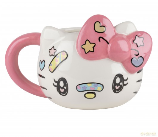 Sanrio 3D Kubek Hello Kitty Kitty Kawaii