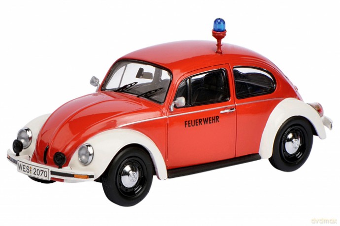 Schuco Volkswagen Kfer 1200 Feuerwehr [ZABAWKA]