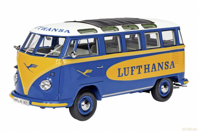 Schuco Volkswagen T1 Samba Lufthansa [ZABAWKA]