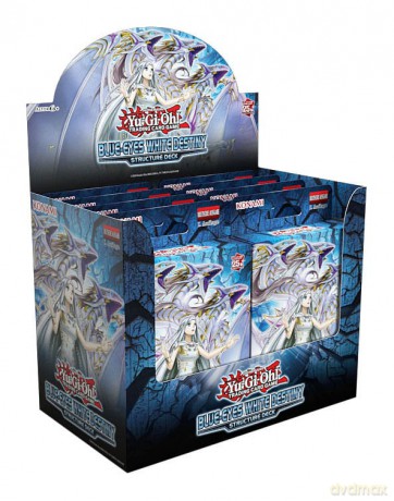 Yu-Gi-Oh! TCG Structure Deck: Blue-Eyes White Destiny Display (8) *German Version*