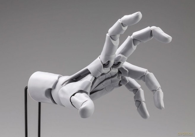 Takahiro Kagami PVC Artist Support Item Hand 1/1 Model Men /L Gray 22 cm