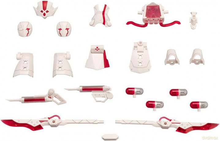 Unlimited Universe Megalomaria Model Kit Metamorphose Unit Exarmor White Nurse 16 cm
