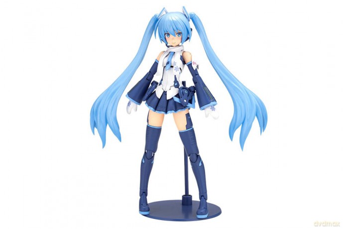 Frame Arms Girl x Hatsune Miku Plastic Model Kit Frame Music Girl Snow Miku Another Color Ver. 15 cm