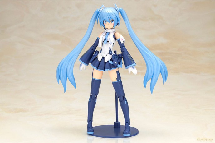 Frame Arms Girl x Hatsune Miku Plastic Model Kit Frame Music Girl Snow Miku Another Color Ver. 15 cm
