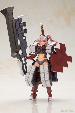 Frame Arms Girl Plastic Model Kit Kagutsuchi-Otsu Fencer 19 cm